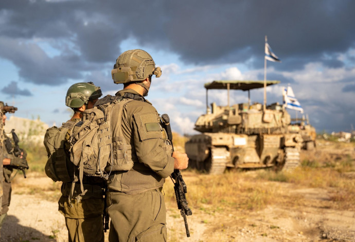 פעילות כוחות צה"ל בדרג' תופאח, רצועת עזה (צילום:  דובר צהל)