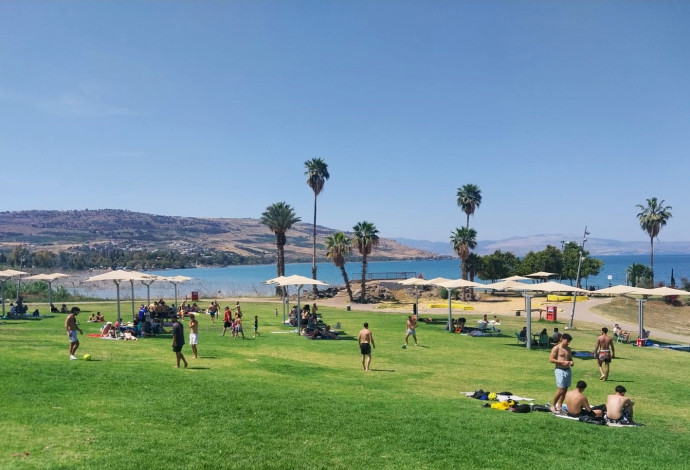חוף צמח (צילום:   דנה בכר, איגוד ערים כינרת)