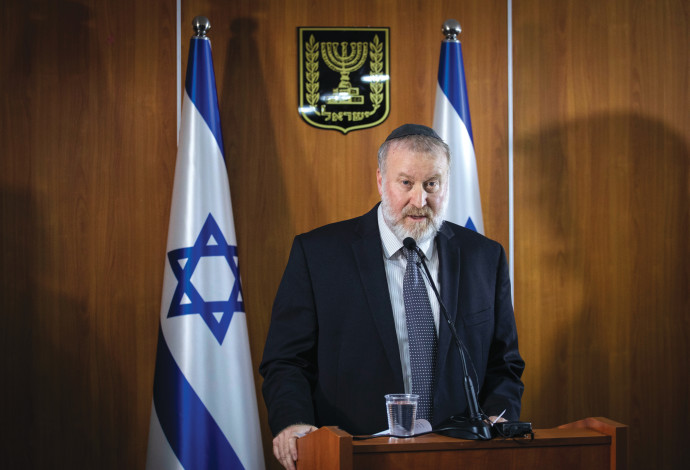 מנדלבליט מודיע על כוונתו להעמיד לדין את נתניהו (צילום:  הדס פרוש פלאש 90)