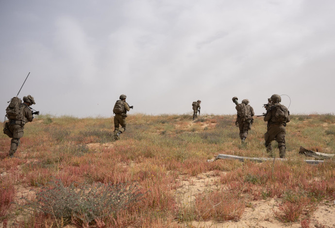 כוחות צה"ל בעזה (צילום:  דובר צה"ל)