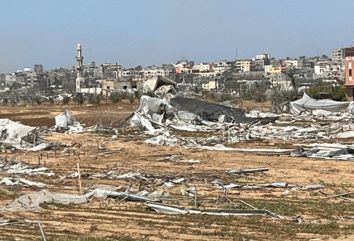 רצועת עזה אחרי החזרה ללחימה (צילום:  אבי אשכנזי)