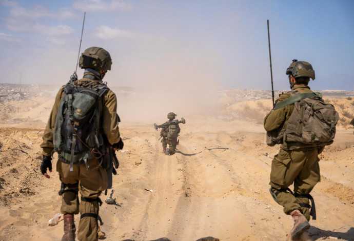 כוחות צה"ל ברצועת עזה (צילום:  דובר צה"ל)