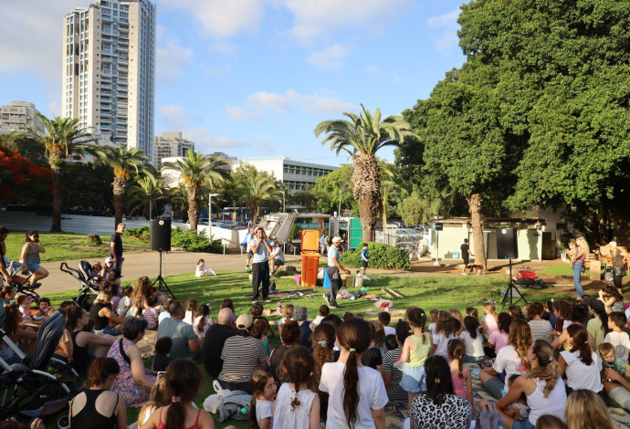 הפנינג קיימות בגבעתיים (צילום:  דוברות העירייה)