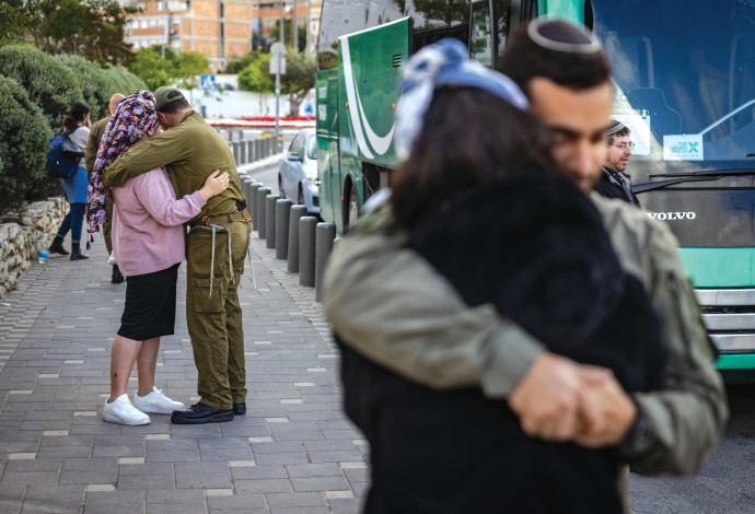 שוחקים את מי שנותן מעצמו. מילואים (צילום:  חיים גולדברג/פלאש 90)