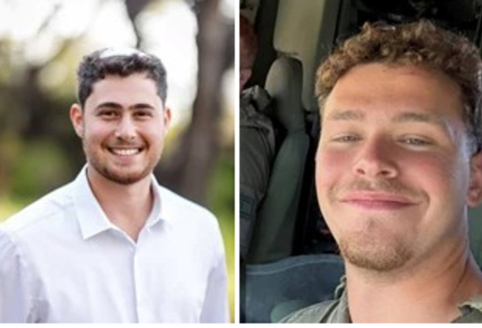 סמל ישי אליקים אורבך ז"ל וסמ"ר ים פריד ז"ל (צילום:  דובר צהל)