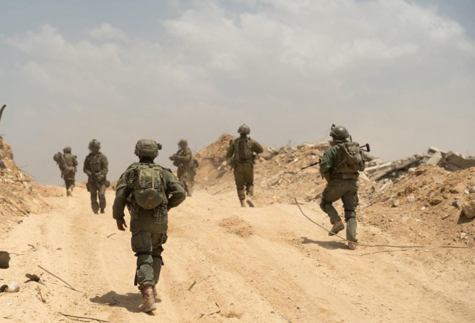 כוחות צה"ל ברצועת עזה (צילום:  דובר צה"ל)