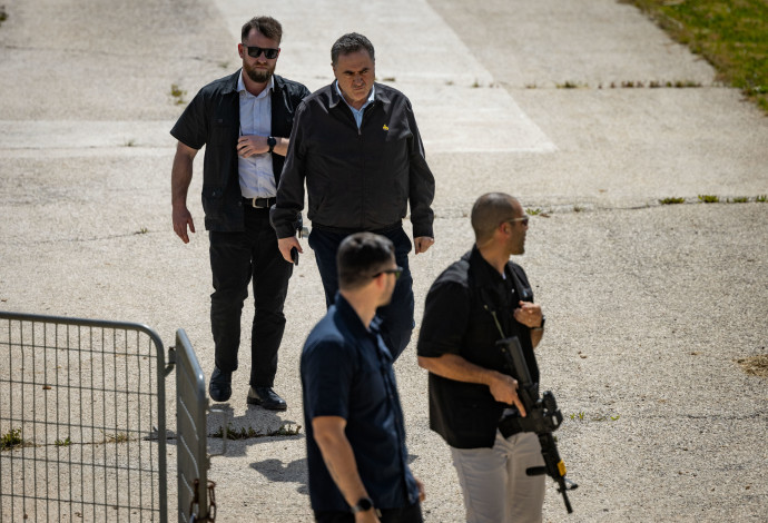 שר הביטחון ישראל כ"ץ היה יעד לחיסול איראני  (צילום:  חיים גולדברג פלאש 90)