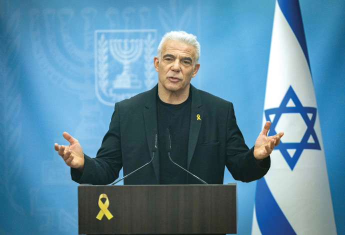 יאיר לפיד (צילום:  יונתן זינדל, פלאש 90)