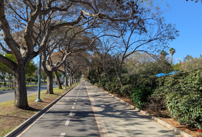 מסלול רכיבה של 14 ק"מ על "שביל החוף"  (צילום:  באדיבות נתיבי איילון)