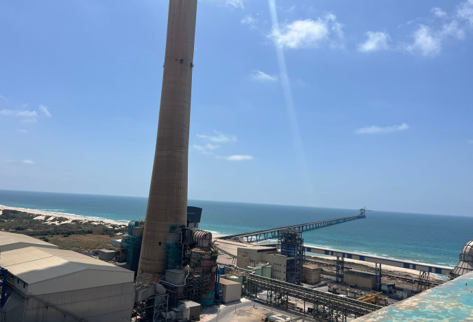 תחנת הכוח באשקלון (צילום:  פלד ארבלי)