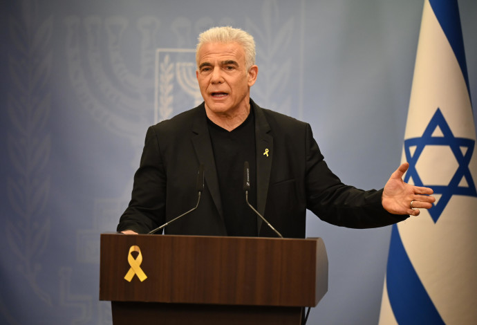 יאיר לפיד (צילום:  יואב דודקביץ/TPS)