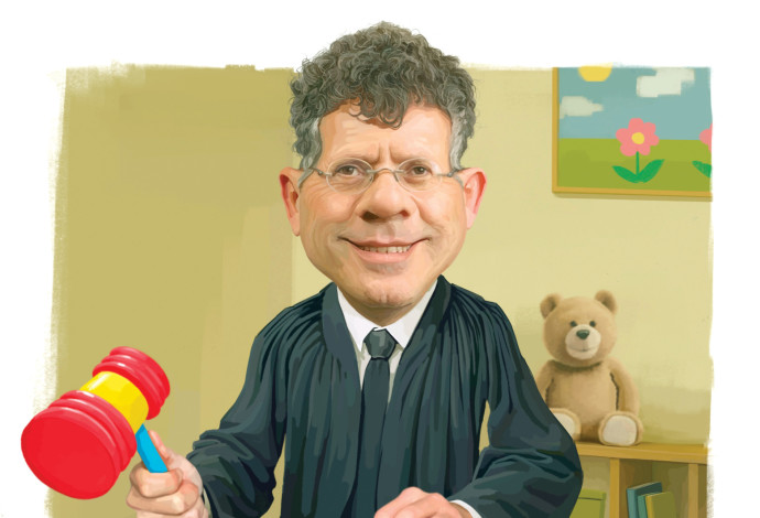 יצחק עמית (צילום:  איור: אופיר בגון)