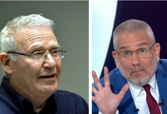 ינון מגל, עמוס ידלין (צילום:  צילום מסך ערוץ 14, פלאש 90)