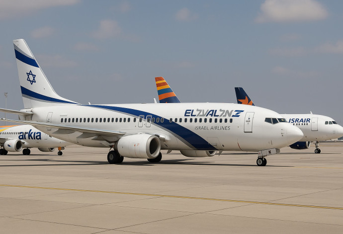 המטוסים הישראליים חונים בלרנקה. מבצע חשאי ומורכב (צילום:  מעריב אונליין)