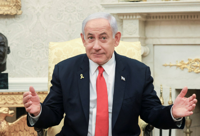 בנימין נתניהו (צילום:  REUTERS/Kevin Mohatt)