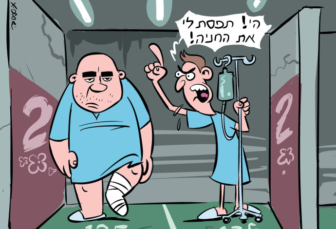 העיקר הבריאות (צילום:  איור: איציק סמוכה)