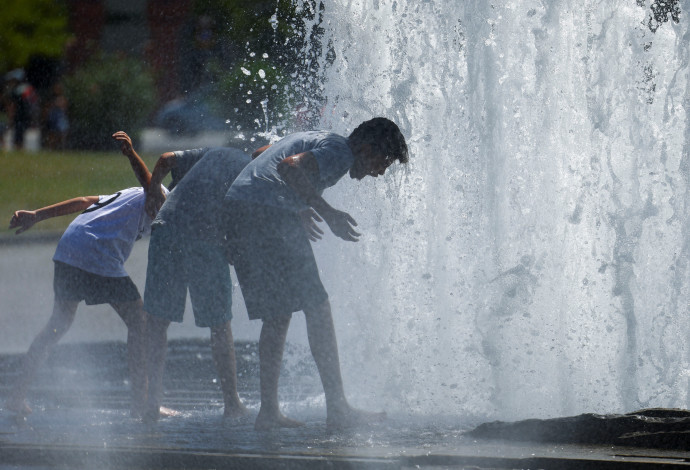 גל חום בגרמניה (צילום:  REUTERS)