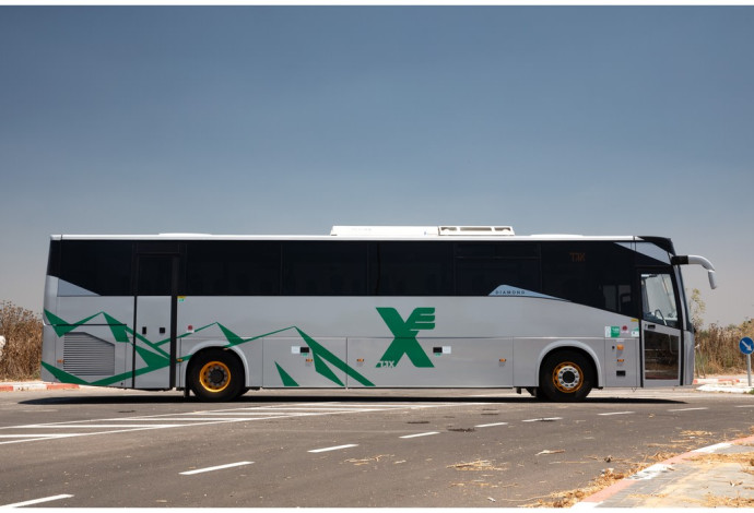 אוטובוס אגד. הקו מפתח תקווה לאילת תוגבר (צילום:  אגד)