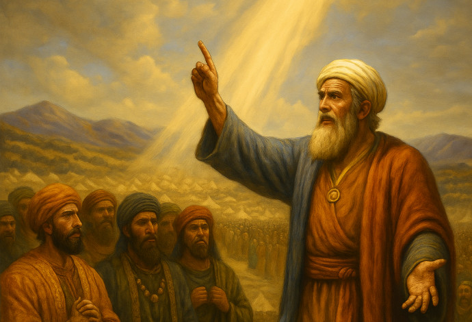 פרשת השבוע בלק (צילום:  AI)