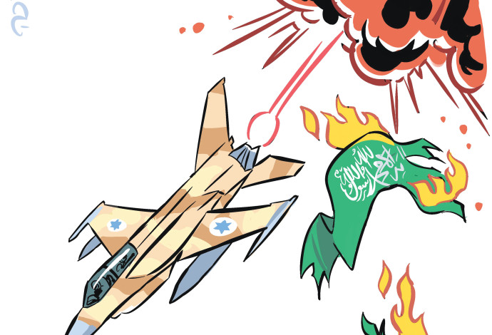 נתניהו סימן בעצם את מה שמבחינתו עומד עכשיו מעל הכל (צילום:  איור: איציק סמוכה)