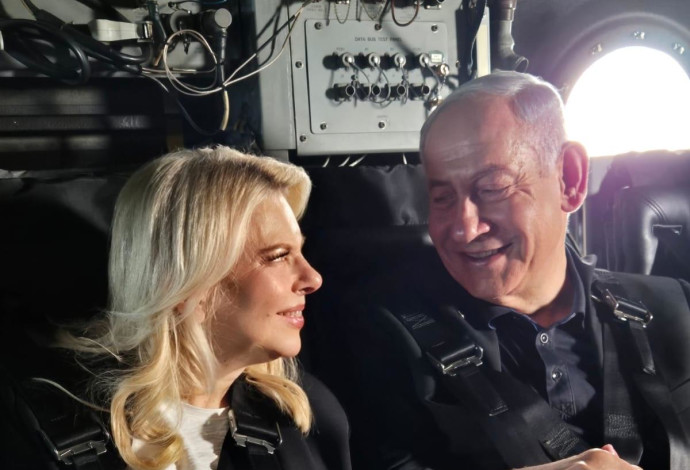 בנימין נתניהו ושרה נתניהו (צילום:  דוברות ראש הממשלה)