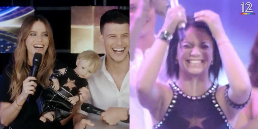 אסי עזר, רותם סלע, נינט (צילום: באדיבות קשת 12)