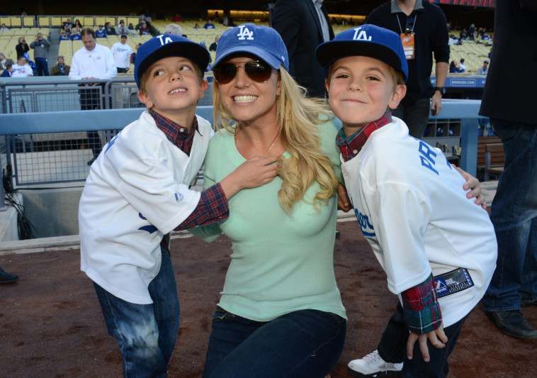 Rare picture | Britney Spears in meeting her children: no longer feeling out of place