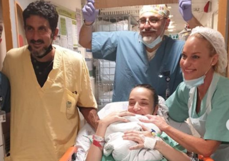 Lucy Aharish reveals: “I had a complication after the birth”