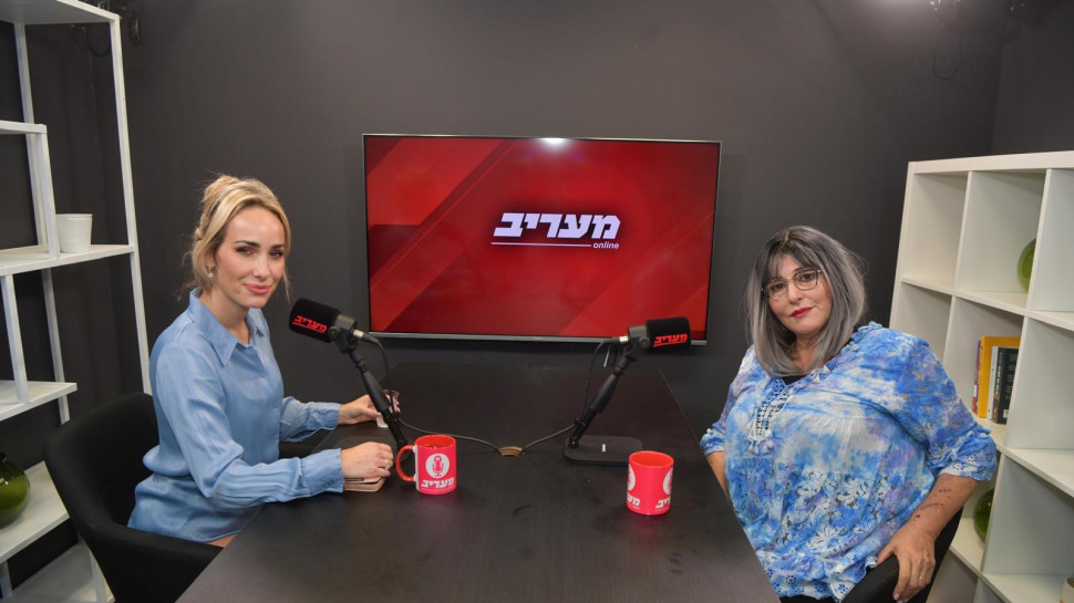 מיכל רנד ומיקי לוין (צילום: אבשלום ששוני)