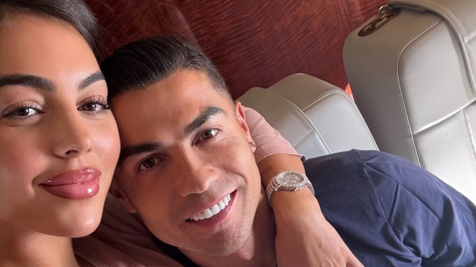 כריסטיאנו רונאלדו וג׳ורג׳ינה (צילום: אינסטגרם)