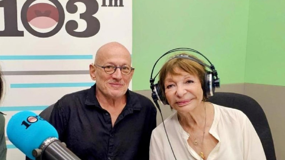 רבקה מיכאלי מארחת את שובל בן זאב (צילום: 103FM)