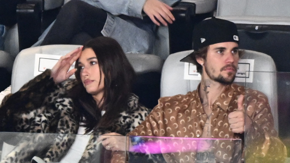 ג'סטין והיילי ביבר (צילום: Photo by PATRICK T. FALLON/AFP via Getty Images)