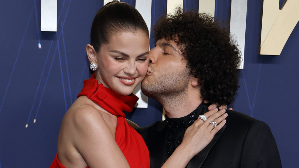 סלינה גומז ובני בלנקו (צילום: Frazer Harrison/Getty images)