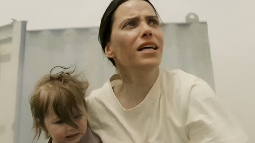 רותם סלע בגילומה של בת שבע יהלומי (צילום: צילום מסך קשת 12)