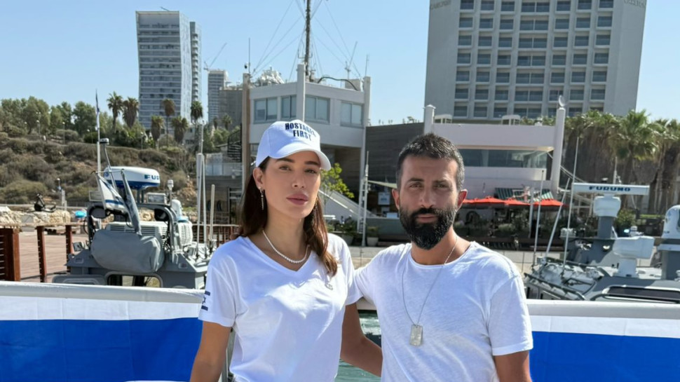 מסעב חסן יוסף - "בן החמאס", ונטלי דדון (צילום: יחצ)