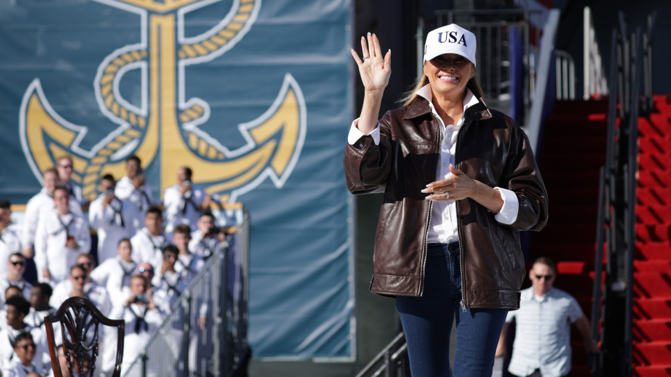 מלניה טראמפ (צילום: Alex Wong/Getty Images)