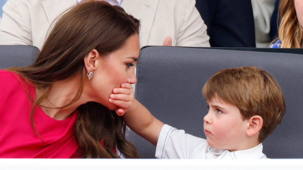 קייט מידלטון ובנה הנסיך לואי (צילום: Max Mumby/Indigo/Getty Images)
