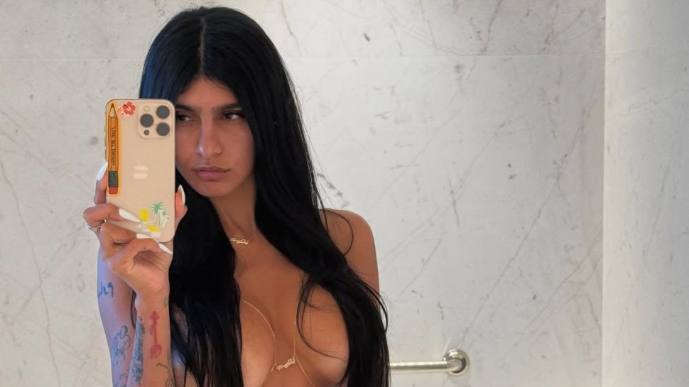 מיה קאליפה (צילום: מסך, אינסטגרם)