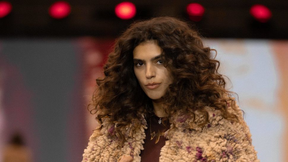 סאן מזרחי בשבוע האופנה ישראל קנדה 2025 (צילום: עומרי רוזנגרט)