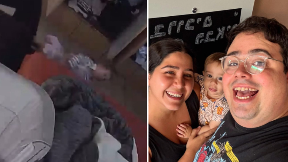 אוראל צברי וסיון תם (צילום: אינסטגרם)