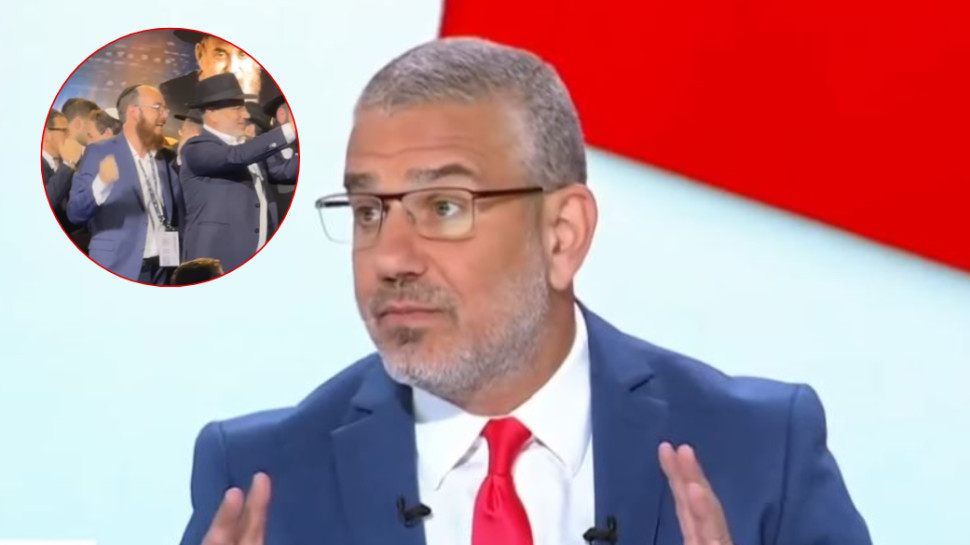 ינון מגל (צילום: תמונה מרכזית: ערוץ 14, עיגול: רשתות חברתיות)