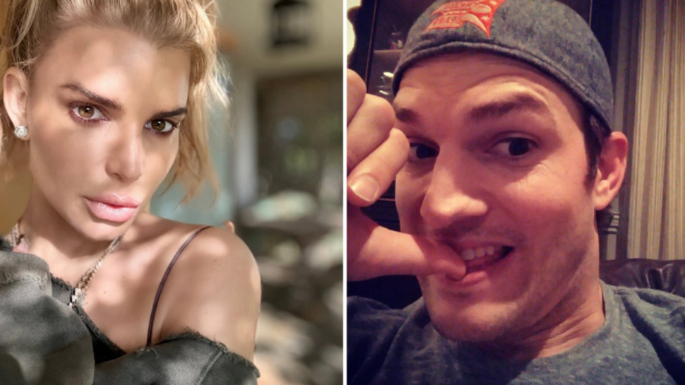 אשטון קוצ'ר וג'סיקה סימפסון (צילום: אינסטגרם)