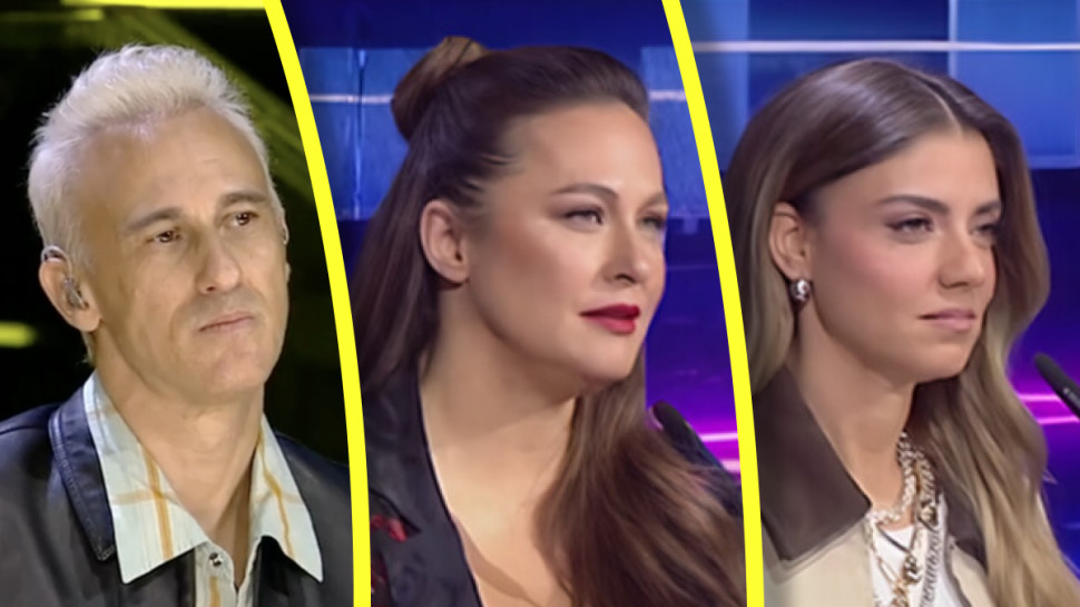 קרן פלס, שירי מימון, אסף אמדורסקי (צילום: צילום מסך ערוץ 12)