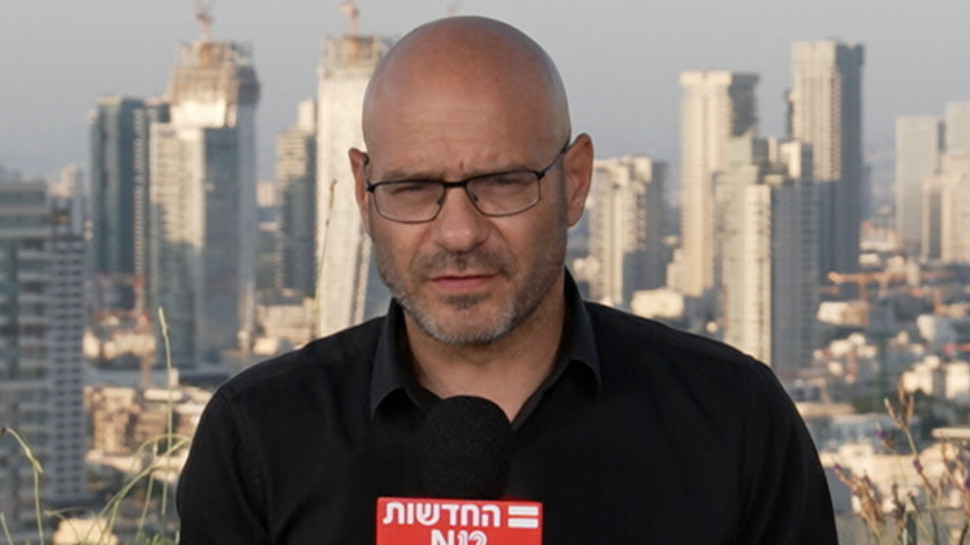אוהד חמו בערוץ 12 (צילום: ערוץ 12)