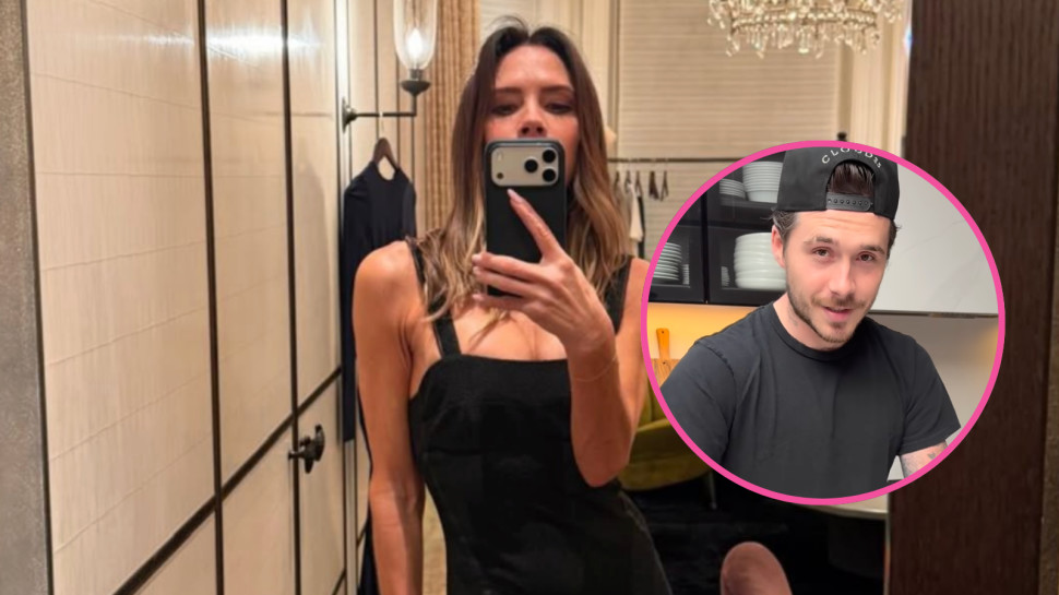 ויקטוריה בקהאם, ברוקלין בקהאם (צילום: אינסטגרם)