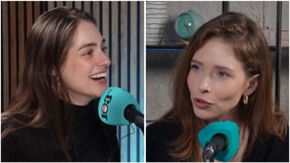  גילי איצקוביץ’ ואינה בקלמן (צילום: 103FM)