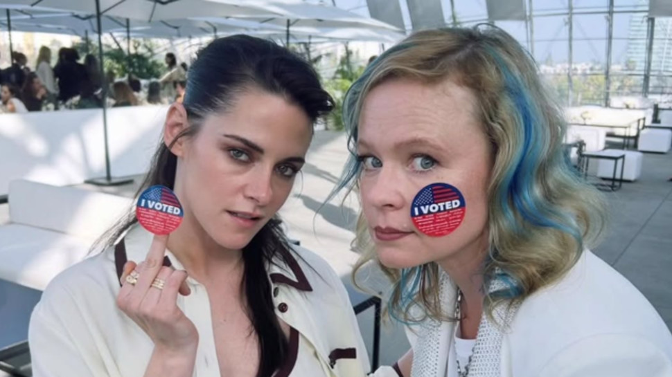 ת'ורה בירץ' וקריסטן סטיוארט (צילום: צילום מסך אינסטגרם)