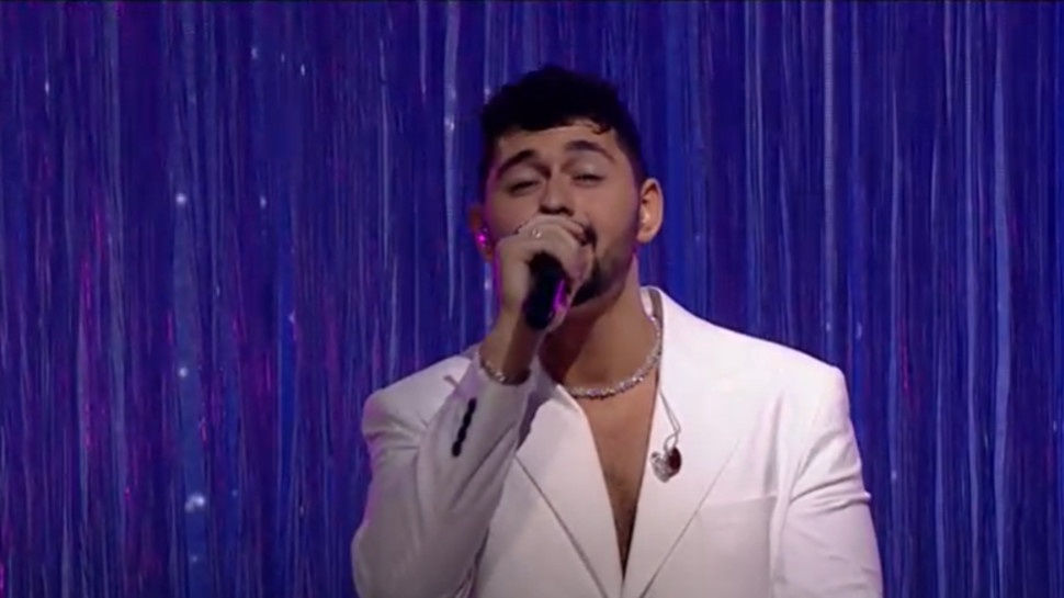 הזוכה הגדול בכוכב הבא נועם בתן (צילום: צילום מסך קשת 12)