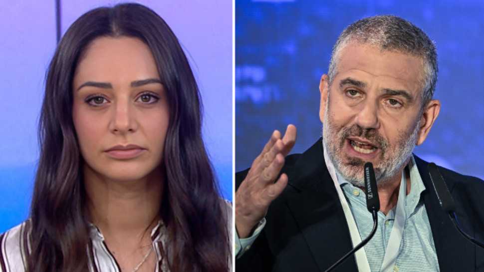 ינון מגל ומעיין אדם (צילום: משמאל לימין: Arie Leib Abrams/Flash90,  קשת 12)