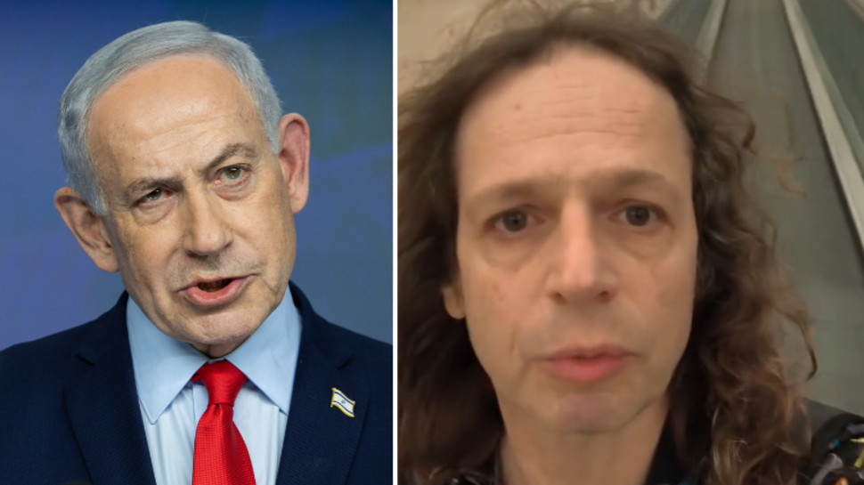 אמיר חצרוני ובנימין נתניהו (צילום: מימים לשמאל: אינסטגרם, עם ריבקין פנטון/הארץ/פול)